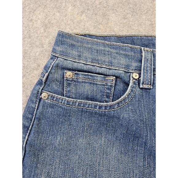 Nine West Jeans Womens 8 Blue Medium Wash Court Street Bootcut 5 Pocket - Picture 2 of 16